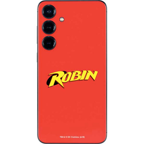 DC Comics Robin Official Logo Galaxy S25 Skin